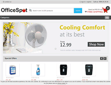Tablet Screenshot of officespot.ie